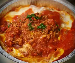 Homemade Lasagna 