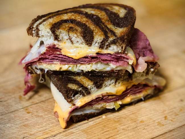 NEW! CORNED BEEF REUBEN