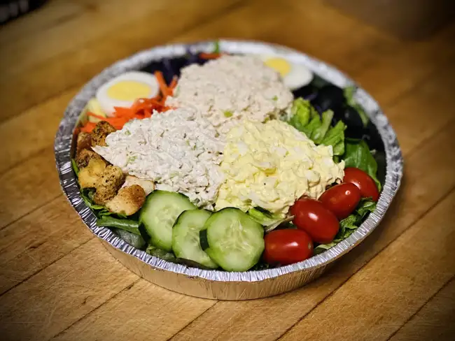 THREE SCOOP SALAD