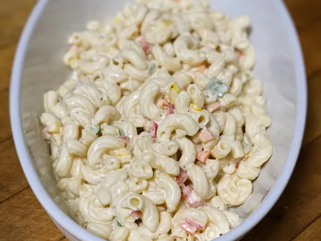 HOMEMADE MACARONI SALAD